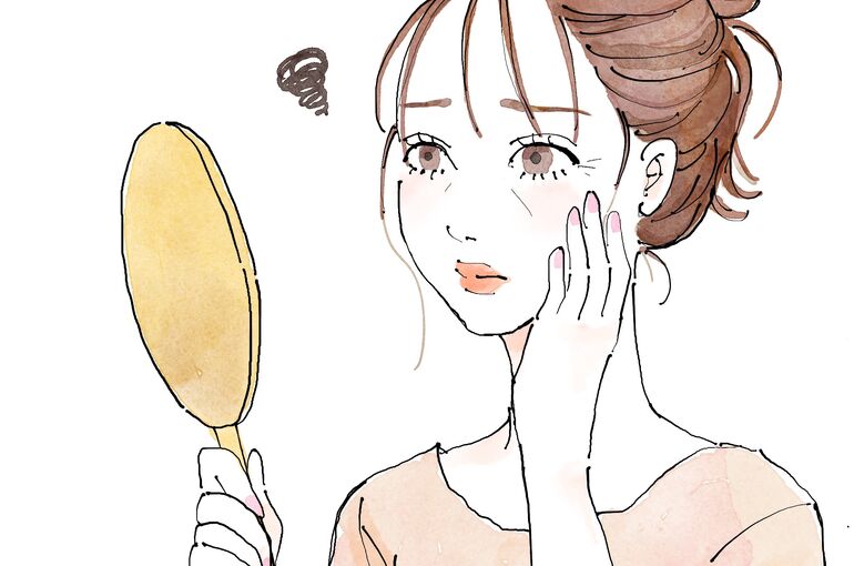 美容シワ１
